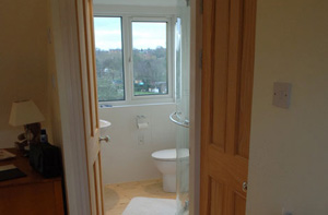 View into bedroom of loft conversion